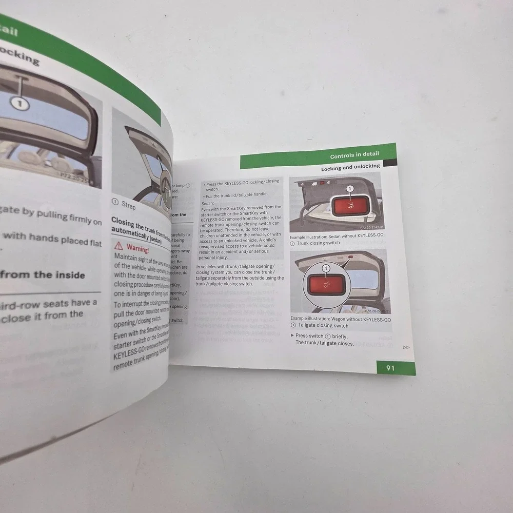 2009 Mercedes Benz E Class Owner Operator's Manual A 2009 211 584 86 97